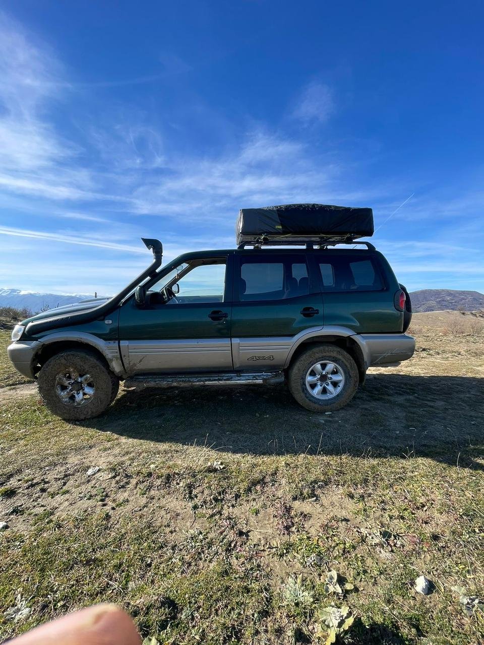 A 4x4 Camper in the Albanian mountains