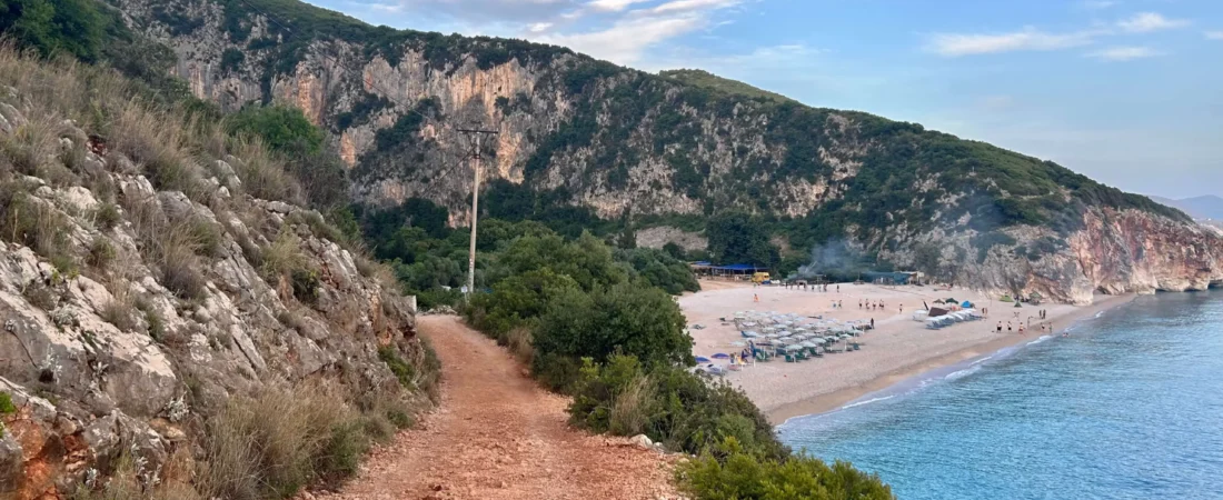 How to Reach Gjipe Beach with a 4×4 Camper
